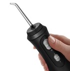 Waterpik Water Flosser Cordless Plus Model Wp-462w New Black 4 Tips Usb Charge