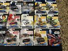 Lot Of 32 Hot Wheels Star Wars Carships   Character Cars