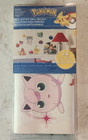 New Pokemon Iconic 24 Peel   Stick Wall Decals Kids Room Decor Stickers Unopened