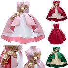Baby Kids Girl Party Princess Dress Flower Wedding Bridesmaid Formal Dresses