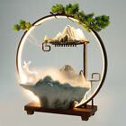 Indoor Rockery Water Fountain Led Lamp Tabletop Waterfall Mist Home Decoration