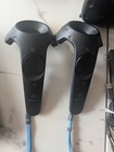 Htc Vive Vr Headset With Controllers Working   for Replacement Headset Or Parts 