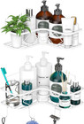 Large Corner Shower Caddy Shelf  2 Pack Adhesive Bathroom Shower Organizer Sh   