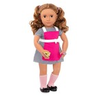 Our Generation Isa With Storybook   Outfit 18  Posable Cooking Doll
