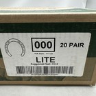  20 Pairs  St Croix Forged Steel Horseshoes Size 11 1 2 Lite 000