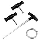 Windshield Removal Tool Kit  65 6 Ft Window Glass Cutting Wire With Hook Tool