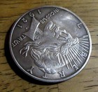 1921 Zombie Skull Coin     Hobo Nickel Collectible Art Piece