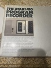 Atari 410 Program Cassette Recorder player For Atari 400 800 Computer Untested