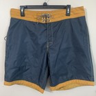 Birdwell Beach Britches Men s Swim Trunks Surf Board Shorts Size 35 Made In Usa