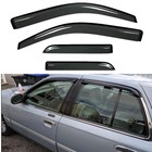  94228 4pcs Outside Mount Side Window Visor For 1992-2011 Mercury Grand Marquis