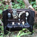 Neca Aliens Vs Predator Skull Wall Figure Model Toys Scene Props Collectible