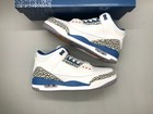 Jordan 3 Retro  white And True Blue  Men s Basketball Shoes Mid Top Us Size7-12