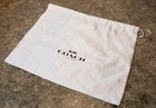 New Coach Dust Bag Cover Storage Protective Drawstring Tote Travel 16 5    X 13     