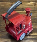 Mki Kamenstein Tea Kettle Red Locomotive Train Engine   613 Wheels Turn