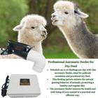 Automatic Feeder Dispenser For Llamas   Alpacas     Dual Voltage Ranch System