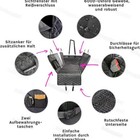 Seat Cover Rear Back Car Pet Dog Travel Waterproof Bench Protector Luxury Usa