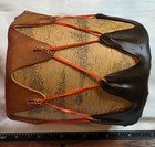 Vintage Tom-tom Drum W indian   Drumstick From Space Farms In Sussex Nj