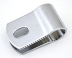 Mirror Bracket Clamp For 3 4    O d  Tube pipe Chrome Plated 2-1 4    Gg33360bp Each