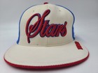 Vintage Philadelphia Stars Fitted 7 1 8 Hat Cap Negro League Baseball White Blue