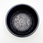Tibetan Singing Bowl Extra Loud Five Buddha Sage Green Black