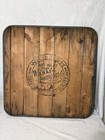Beautiful Antique Wabash Screen Door Stove Board 26    X 26    Tin Litho Look