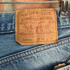 Vintage 90s Levis 501 Blue Button Fly Denim Made In Usa Jeans  actual 34x30 5 