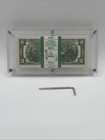 Acrylic 100 Pack Bank Note Bep Currency Display Dollar Case Frame Money Holder