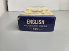 Vintage 1950s Vis-ed English Vocabulary Flash Cards 1000 Words 