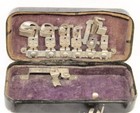 Assorted Vintage  Antique Greist Rotary Sewing Machine Attachments Case -  2 