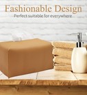 Tissue Box Cover Modern Decorative Pu Leather Rectangular Tissue Box Case