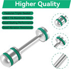 Oil Diverter Barbell 6061-t6 Aluminum Alloy For Gm Gen Iii   Iv Ls Engines - Fit