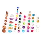 278pcs Hair Coil Dreadlocks Beads Alloy Wooden Hair Jewelry Rings Clips For