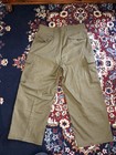 French M-47 1950   s Men s Military Cargo Pants Olive Green Cotton G l r 35 Size M