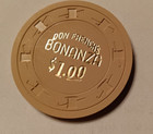 Don French   s Bonanza 1   Casino Chip  Las Vegas  Nevada Obs