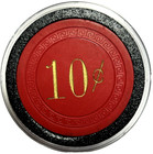 Casino Chip  Bank Club Reno 10 Cent Casino Legends Hall Of Fame