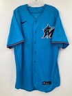 Dustin Skelton  20 Miami Marlins Nike Game Used Jersey Spring Training Size  46
