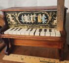 Antique Schoenhut Piano Child s Doll Toy Piano Cherub Late 1800 s