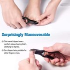 Toenail Clippers Thick Fungal Nails Podiatry Nippers German Steel With File