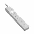 Belkin 6-outlet Home office Surge Protector With 4  Power Cord  White