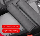 2-pack Universal Seat Belt Covers     Soft Shoulder Pad Strap Protectors For Car