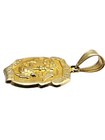 14 Karat Yellow Gold Saint Michael Pendant  23684