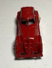 Vintage 1930   s Hubley Cast Iron 4 Doors Sedan Red  3 5   