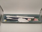 International Silver Company Gold Tone   Cake Server   Knife Set Wedding