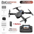 4k Hd Camera Drone Wifi Fpv Rc Foldable Dual Camera Remote With Screen Nm