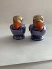 Vintage Tropical Bird Salt And Pepper Shakers 