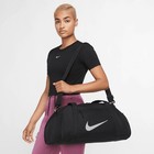 Nike Gym Club Duffel Bag 24l Medium Training Travel Overnight Bag Black White