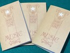 Rms Titanic  White Star Line  Passenger Music Booklet 1912 Replica
