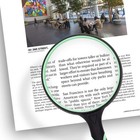 Large Magnifying Glass 10x Handheld Reading Magnifier For Seniors - 100mm 4inche