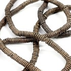 Brass Color Metal Heishi Beads Ethiopia