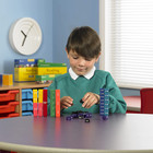 Learning Resources Fraction Tower Equivalency Cubes - 51 Pieces  Ages 6  Math To